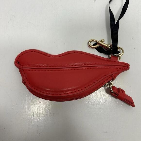 Diane Von Furstenberg DVF Target Red Lips Cute Coin Pouch Limited IN HAND - NWT - Picture 2 of 9